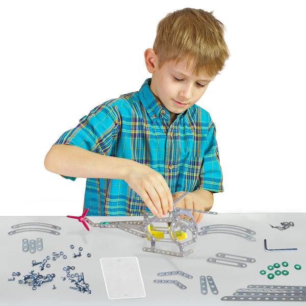 STEM Helicopter Building Toy Model Kit - Best for Ages 8+